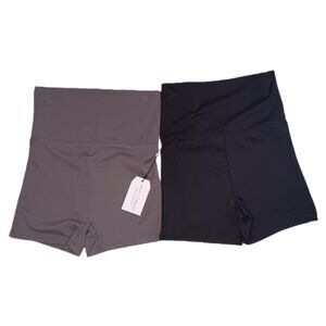 Better Together Womens Size X-Small High Rise Bike Shorts Set Of 2